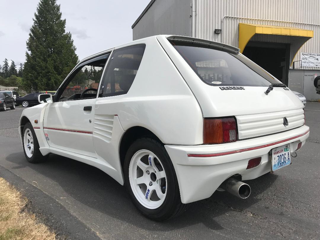 1989-peugeot-205-gti-auction-bat-43 Widebody 1989 Peugeot 205 GTi Is A Throwback To The 1980s