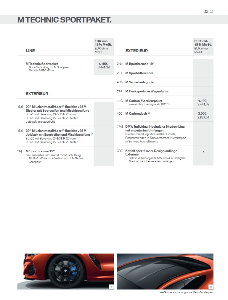 2019-bmw-8-series-coupe-germany-pricing-3 BMW 8-Series Available With Gas And Diesel Engines From €100,000 In Germany