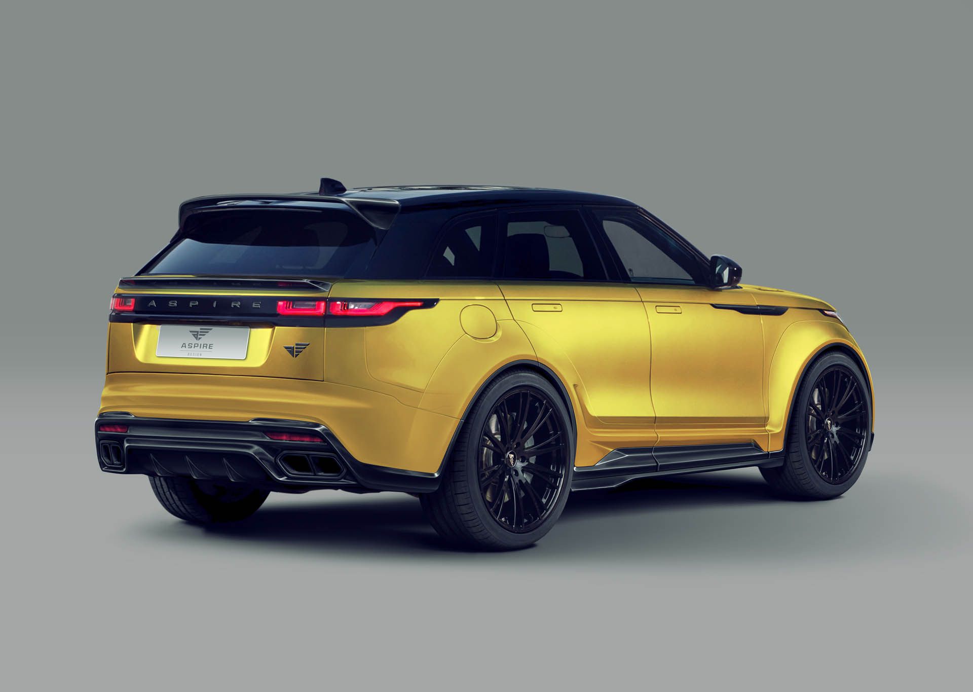 Aspire-Velar-2018-Rear-Yellow copy Aspire Design Gives The Range Rover Velar A Wider Stance