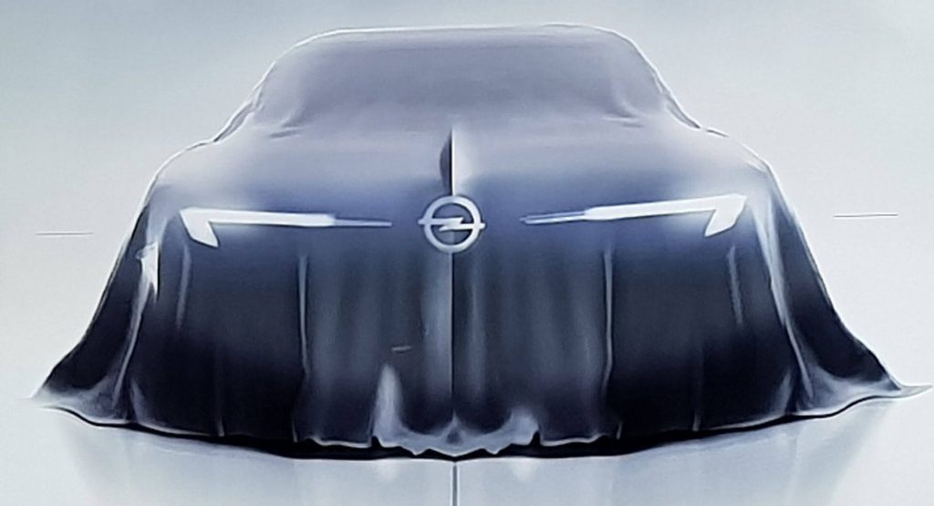  Opel Teases New Concept, Will Develop Next-Generation Four-Cylinder Engine For PSA