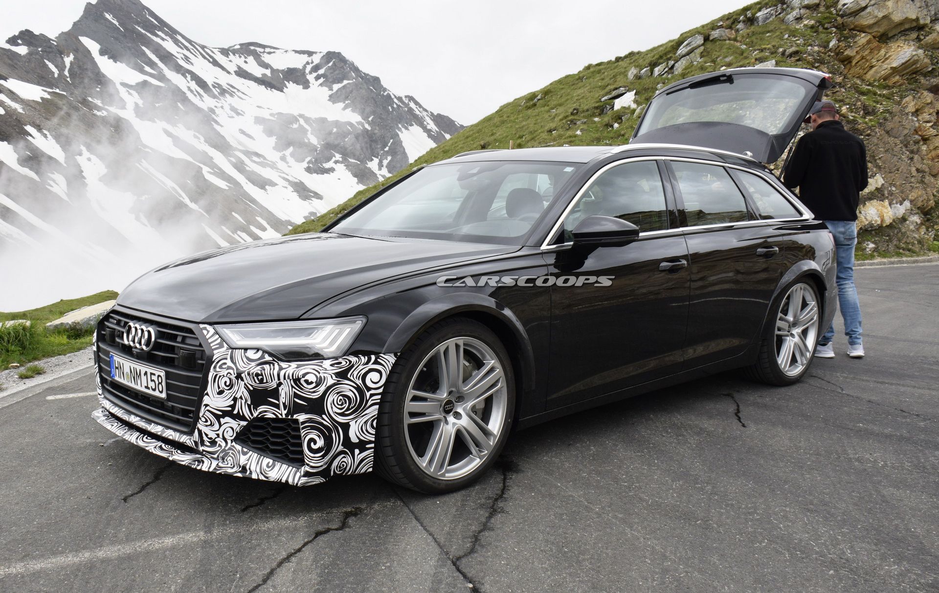 2019-audi-rs6-mule-production-front-17 Did Audi of America’s President Drop Another Hint About The RS6 Avant?