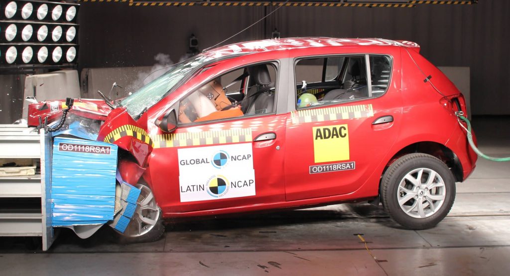 Renault Sandero / Logan Fails Latin NCAP’s Tests, Scores 1 Star For Adult Protection