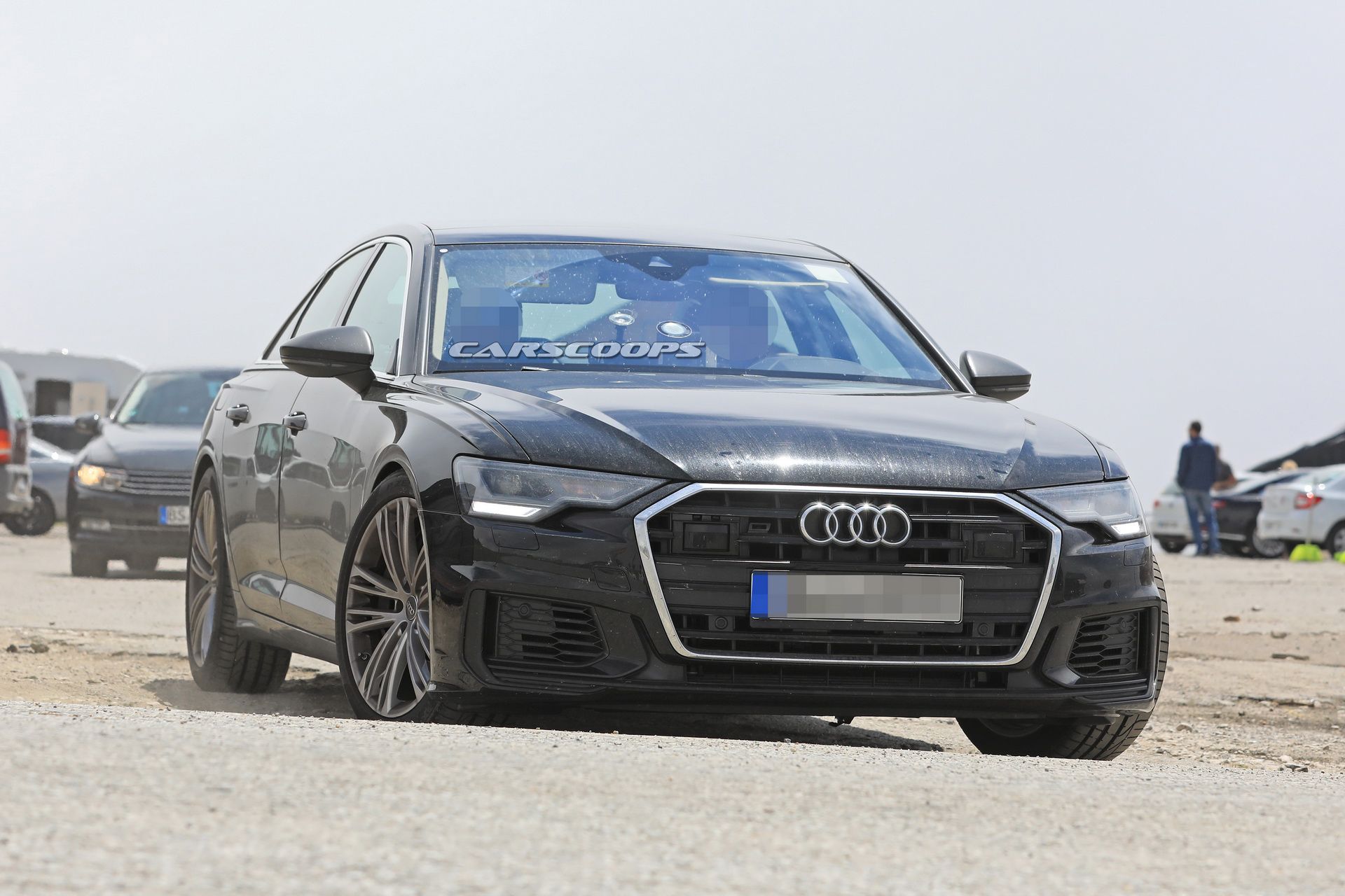 2019-audi-s6-spied-undiguised-8 All-New 2019 Audi S6 Throws Away (Most Of) Its Camo
