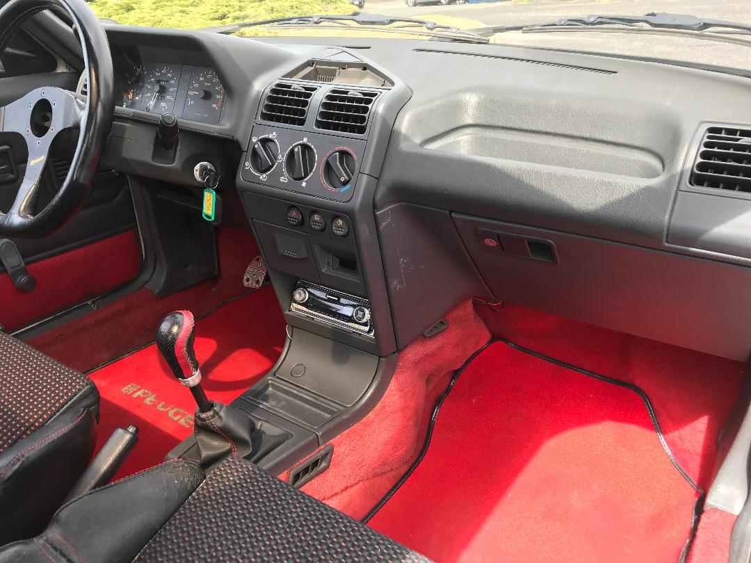 1989-peugeot-205-gti-auction-bat-38 Widebody 1989 Peugeot 205 GTi Is A Throwback To The 1980s