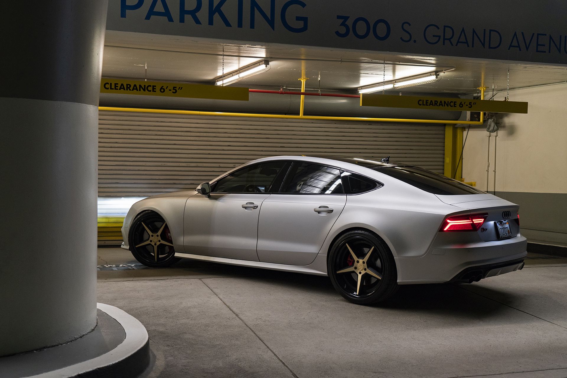 audi-s7-tuning-forgiato-4 Audi S7 With Satin Finish And Custom Rims Is Both Sporty And Elegant