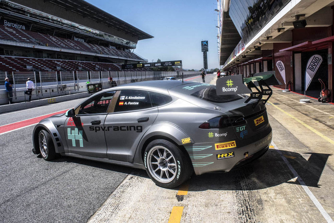 electric-gt-tesla-model-s-P100DL-31 copy Electric Racing Tesla Model S P100DL Unveiled At Catalunya
