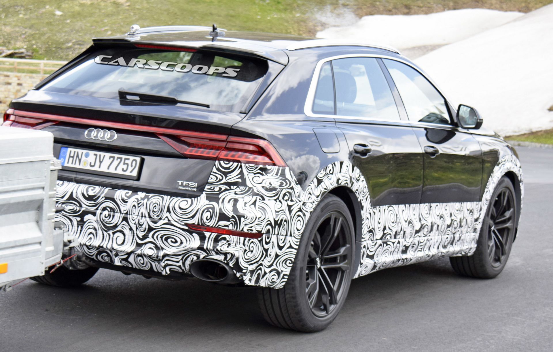 Audi-RS-Q8-16 2020 Audi RS Q8 Shows Up Wearing Its Angry Production Clothes (Updated)