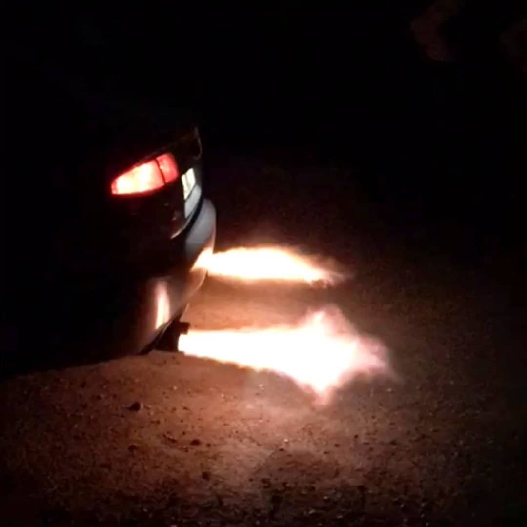 audi-rs4-b7-tuning-15 Who Needs Fireworks With This Fiery Audi RS4 In His Driveway?