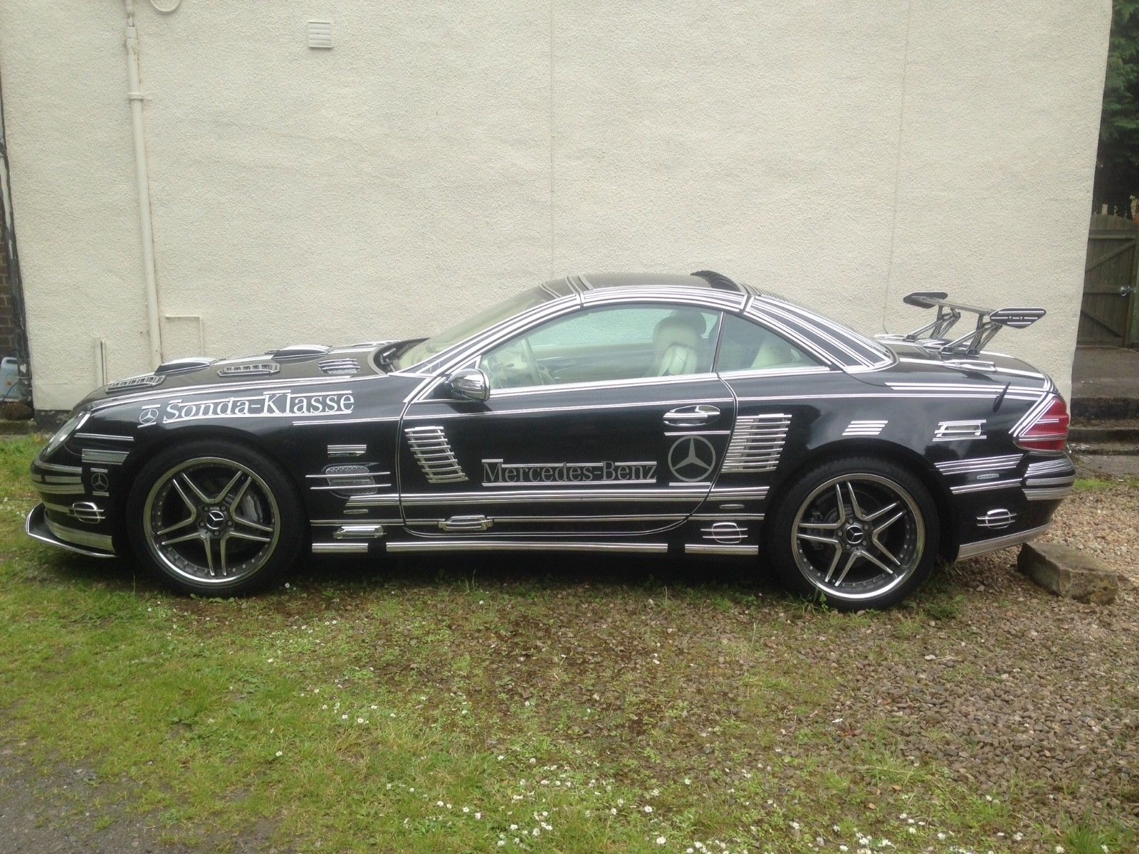 Mercedes-Benz-SL350-Chrome-3 This Mercedes-Benz SL350 Really Does Have Jaw-Dropping Looks
