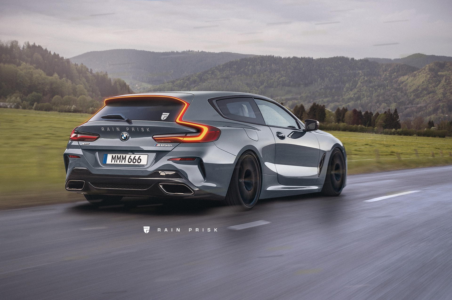 bmw-8-series-shooting-brake-render New BMW 8-Series Gets A Slew Of Digital Transformations, Which One’s Your Favorite?