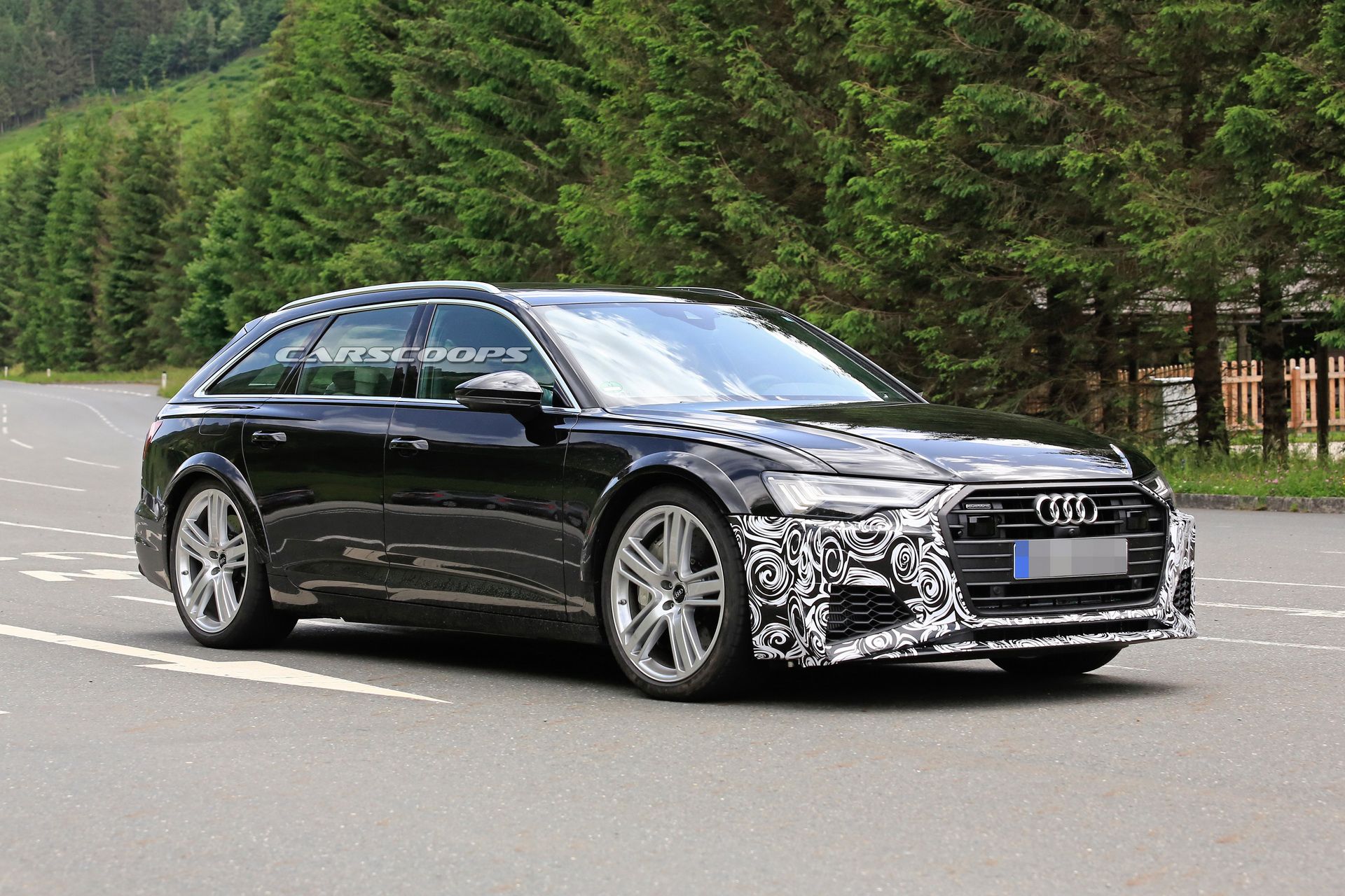 2019-audi-rs6-mule-production-front-3 Did Audi of America’s President Drop Another Hint About The RS6 Avant?