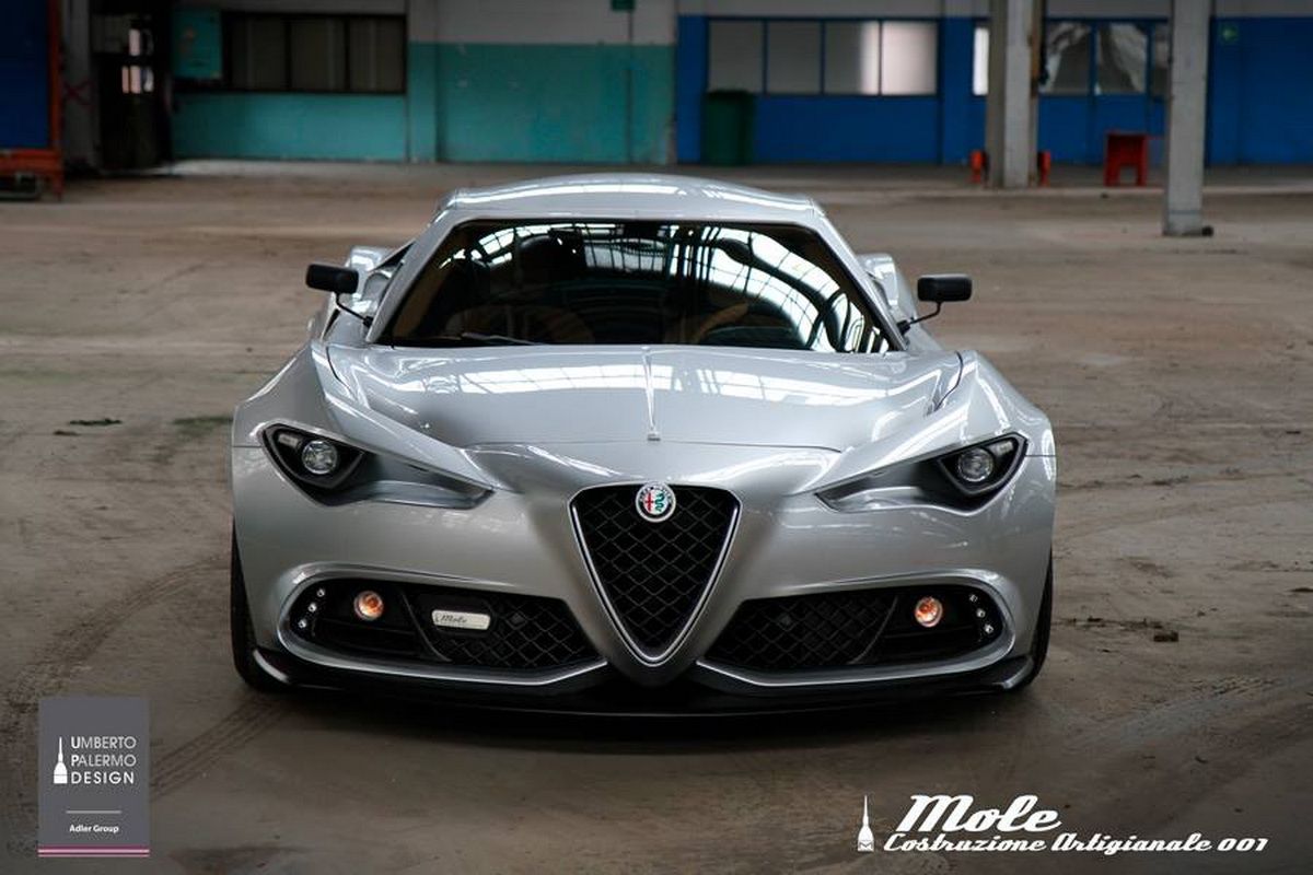 AlfaRomeo-Mole-01 Alfa Romeo Mole Costruzione Artigianale 001 Is A One-Off Coachbuilt 4C