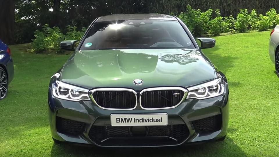 BMW Individual M5 1 BMW Individual M5 Looks Sophisticated In British Green Hue