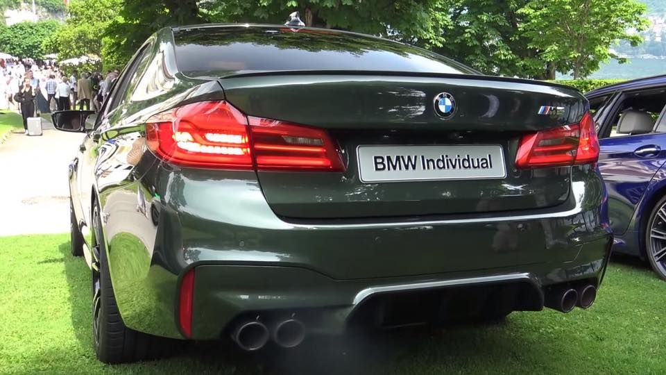 BMW Individual M5 2 BMW Individual M5 Looks Sophisticated In British Green Hue