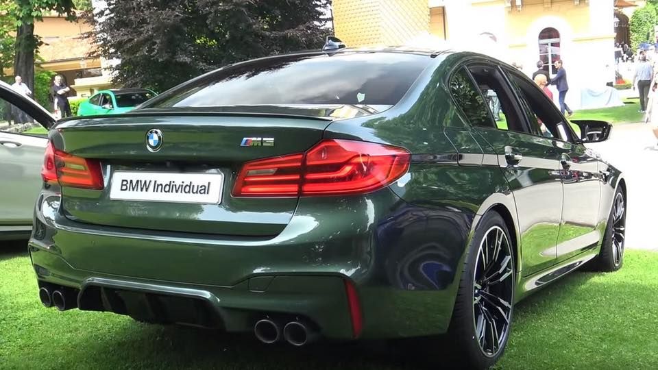 BMW Individual M5 3 BMW Individual M5 Looks Sophisticated In British Green Hue