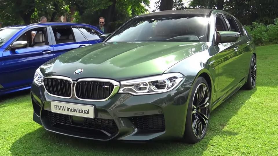 BMW Individual M5 4 BMW Individual M5 Looks Sophisticated In British Green Hue
