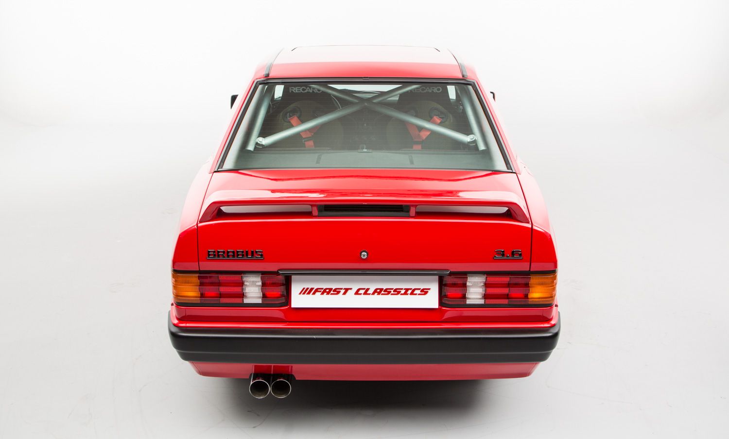 Brabus-36S-190E-11 One-of-a-kind Brabus 3.6 S Lightweight Is Also One Of The Baddest Mercedes 190Es Out There