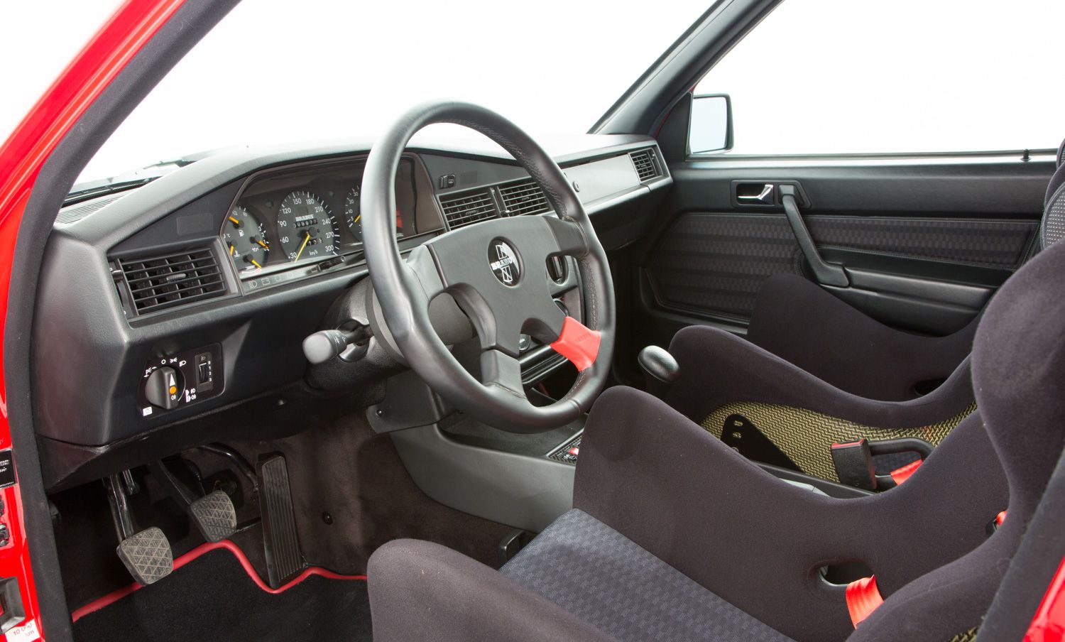 Brabus-36S-190E-20 One-of-a-kind Brabus 3.6 S Lightweight Is Also One Of The Baddest Mercedes 190Es Out There