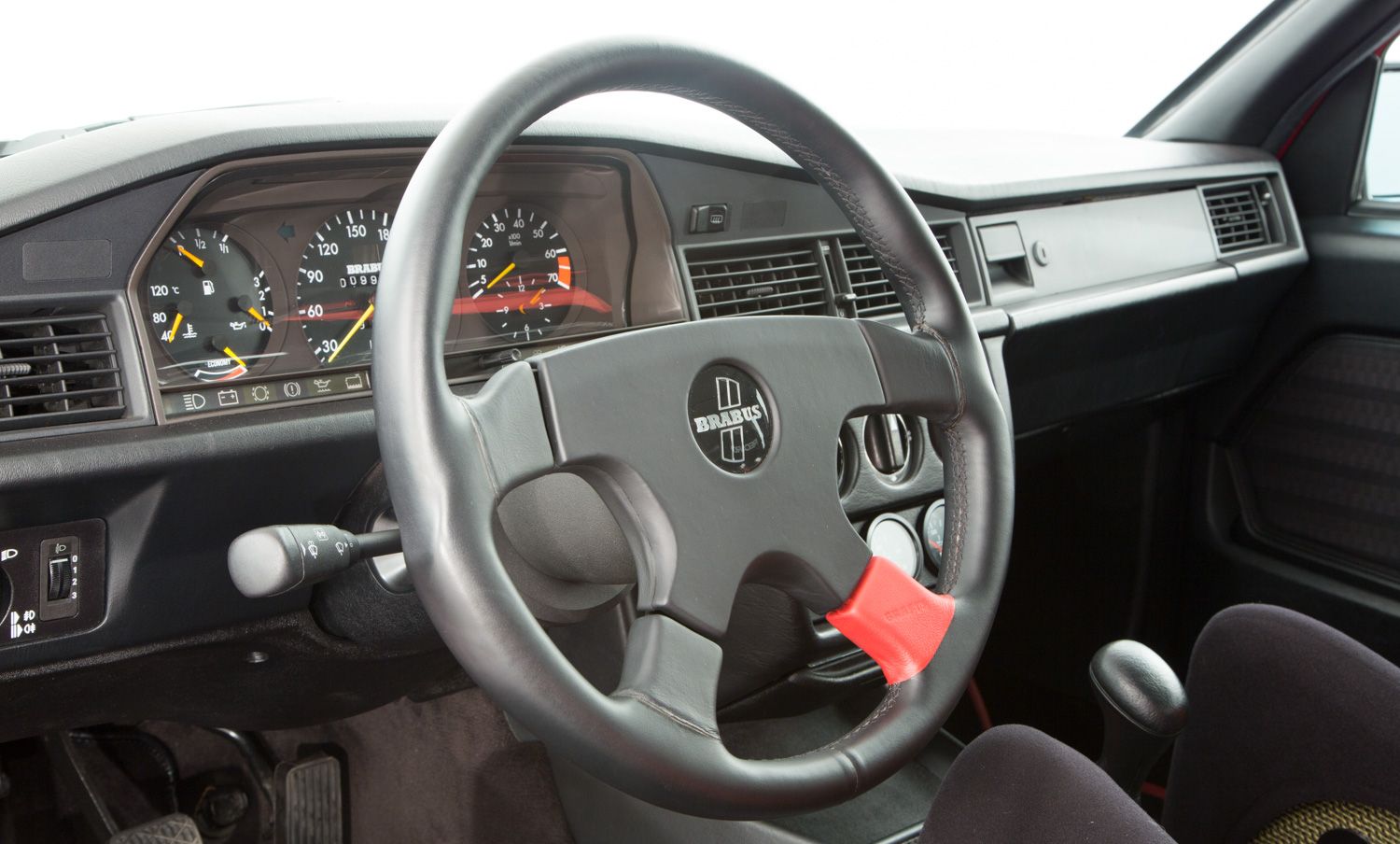 Brabus-36S-190E-21 One-of-a-kind Brabus 3.6 S Lightweight Is Also One Of The Baddest Mercedes 190Es Out There