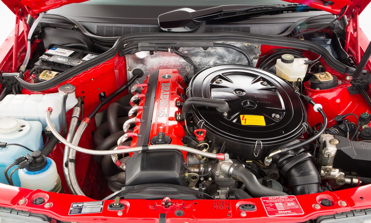 Brabus-36S-190E-25 One-of-a-kind Brabus 3.6 S Lightweight Is Also One Of The Baddest Mercedes 190Es Out There