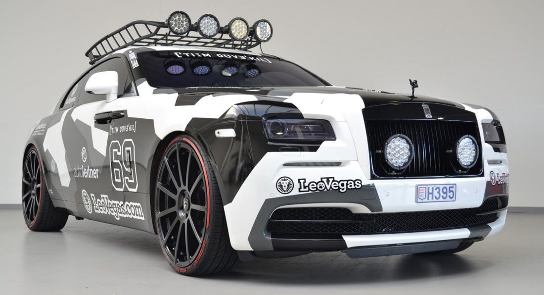 Jon Olssons Custom Rolls Royce Wraith Battle Car Is A Very