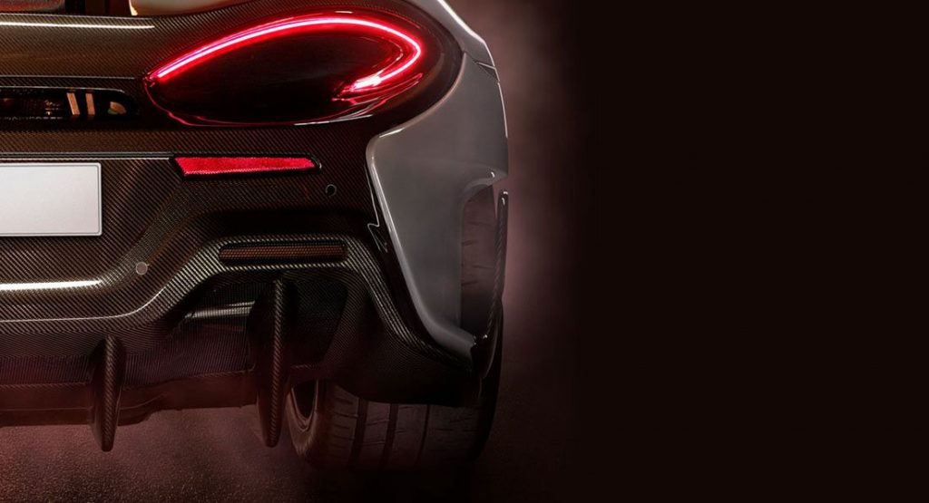 McLaren 570LT Teased With Revised Rear Fascia