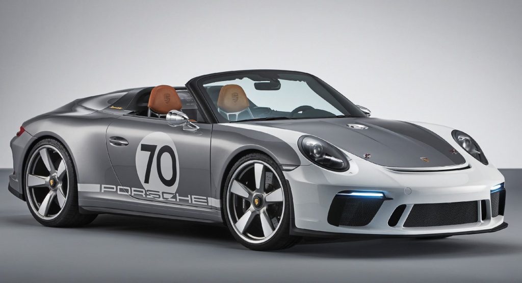  Porsche 911 Speedster Concept Makes Surprise Debut At Company’s 70th Anniversary