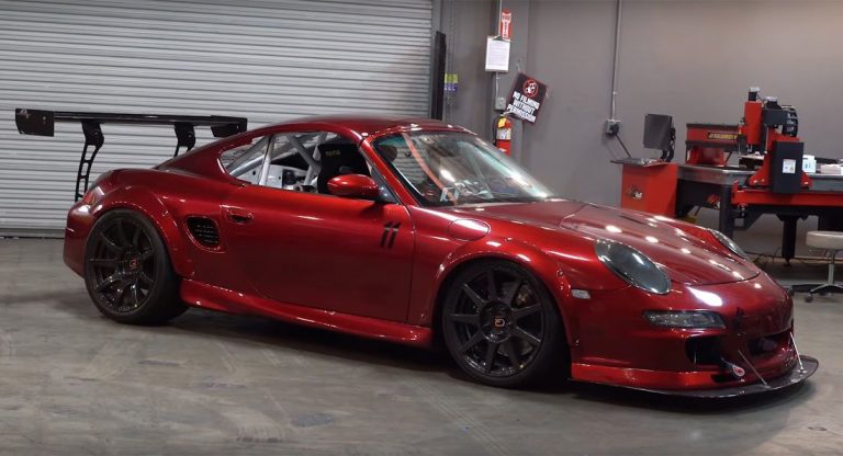 This Porsche Boxster Has Twin Turbos And A Central Driving Position ...
