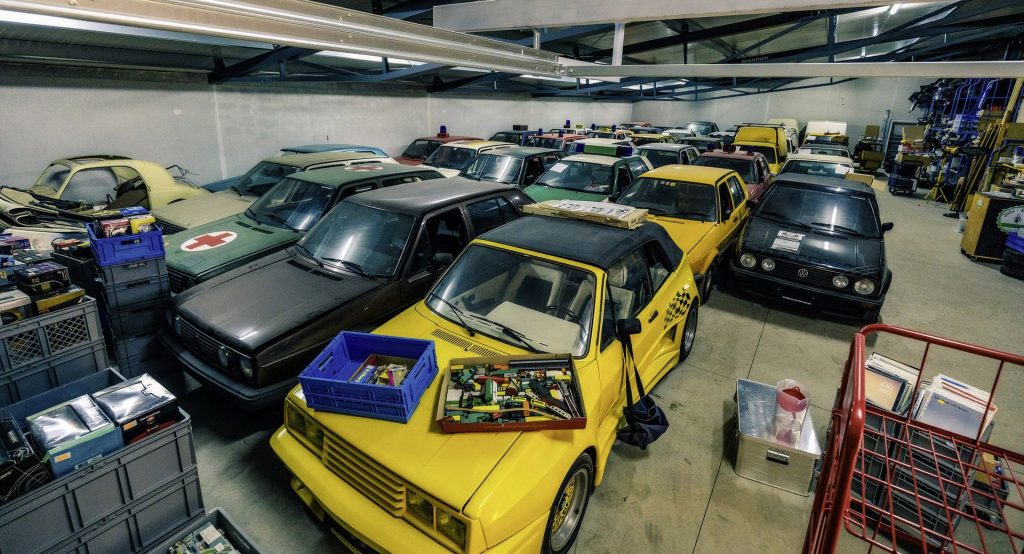  This Is The Biggest Collection Of VW Golfs In The World
