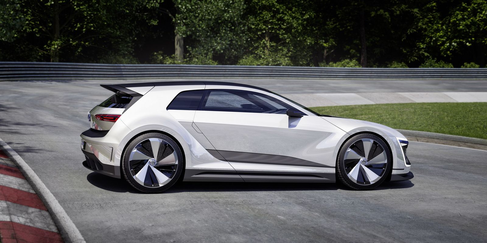 VW-Golf-GTE-Sport-Concept-3 2020 VW Golf R Going Extreme With 400 HP And Hybrid Tech