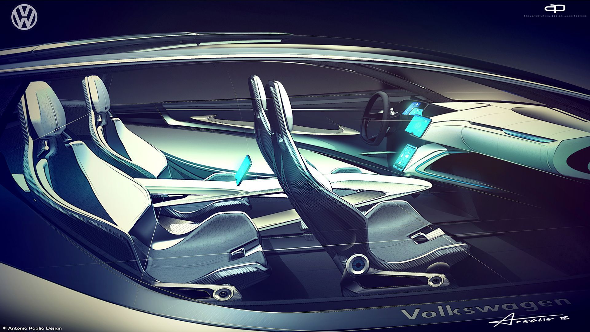 VW-ID-Tech-21 Designer Imagines The Next Model In VW’s I.D. Range