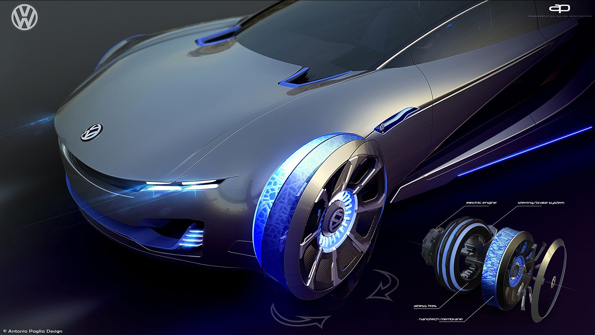 VW-ID-Tech-23 Designer Imagines The Next Model In VW’s I.D. Range