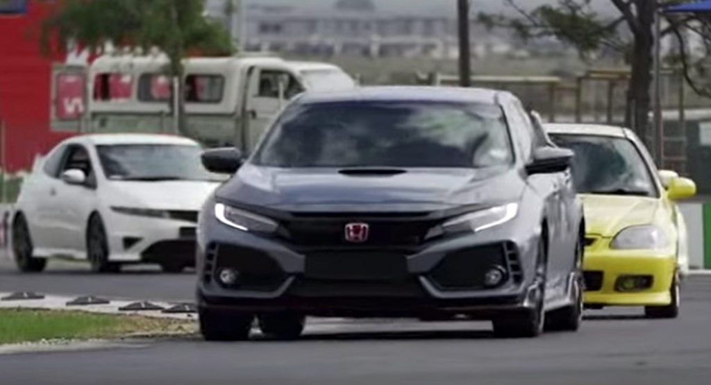  Watch All Six Generations Of Honda Civic Type R Hit The Track In One Showdown