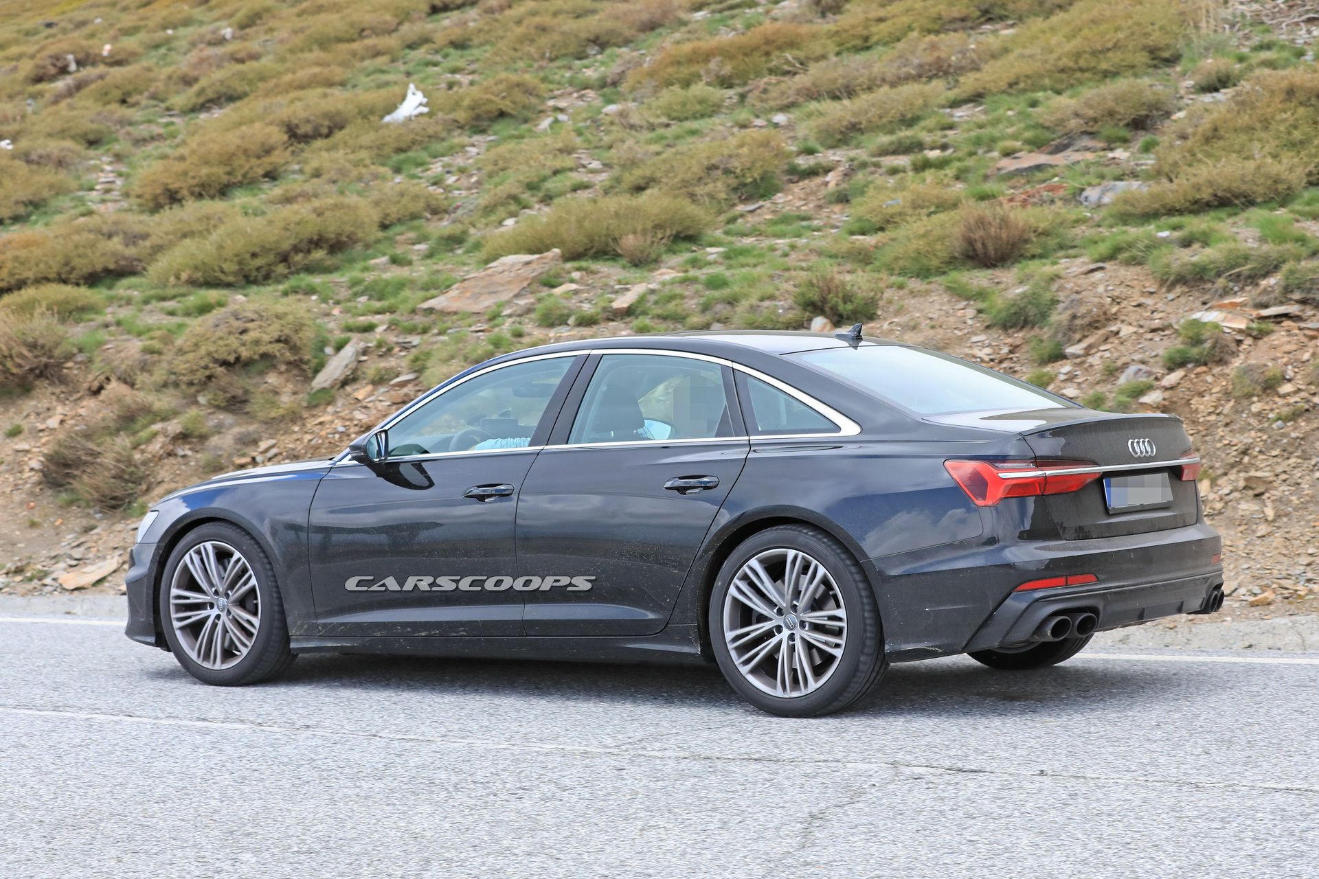 2019-audi-s6-spied-undiguised-19 All-New 2019 Audi S6 Throws Away (Most Of) Its Camo