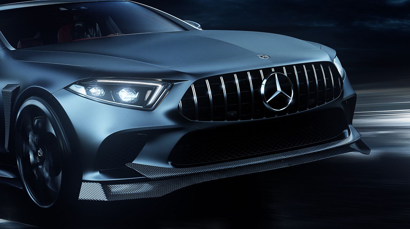 2019-mercedes-benz-cls-virtual-tuning-amg-1 Did Someone Just Order A New Mercedes CLS With A Panamericana Grille?