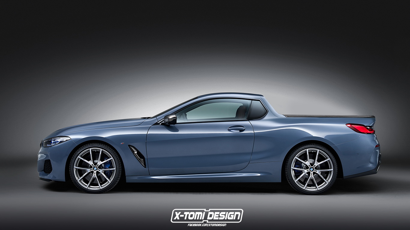 bmw-8-series-pickup-el-camino-style New BMW 8-Series Gets A Slew Of Digital Transformations, Which One’s Your Favorite?