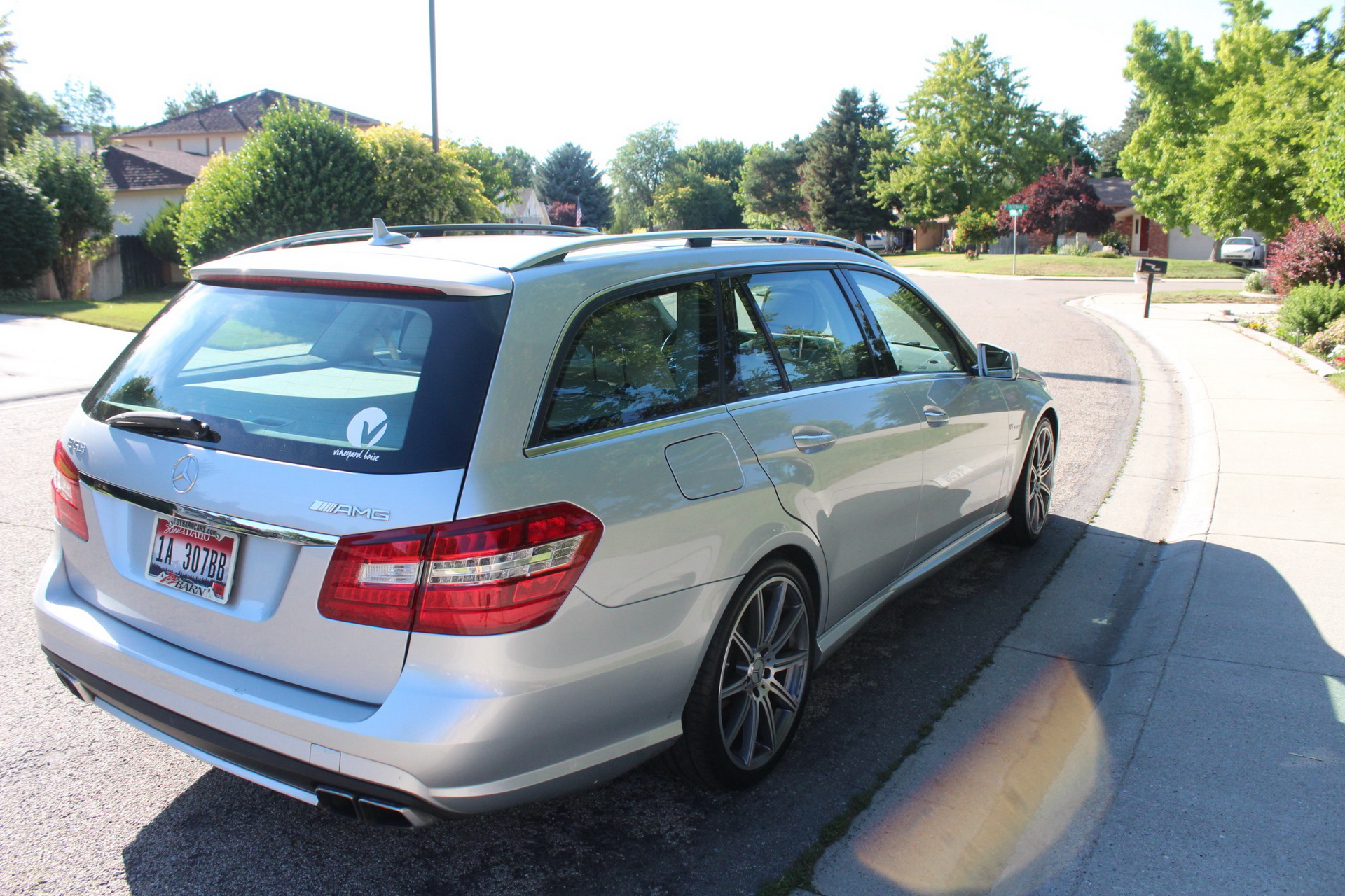 2012-mercedes-e63-wagon-used-bat-auction-10 Fully Loaded 2012 Mercedes E63 AMG Wagon Fails To Convince Bidders