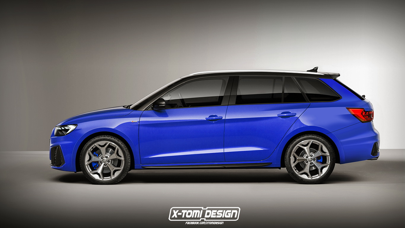audi-a1-multiple-versions-renderings-4 2019 Audi A1 Imagined As An Ultra-Hatch, An Avant And An Allroad