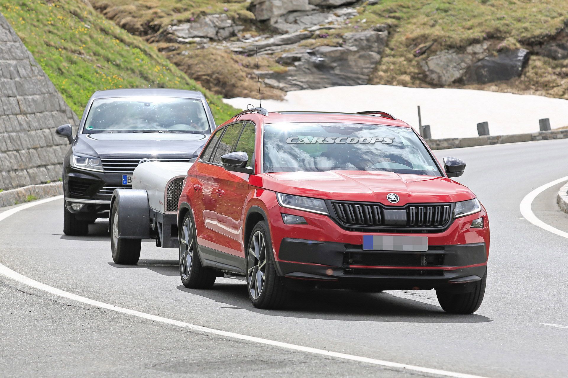 Skoda Kodiaq RS 13 New Skoda Kodiaq RS Officially Previewed In The Hands Of ‘Ring Queen, Sabine Schmitz