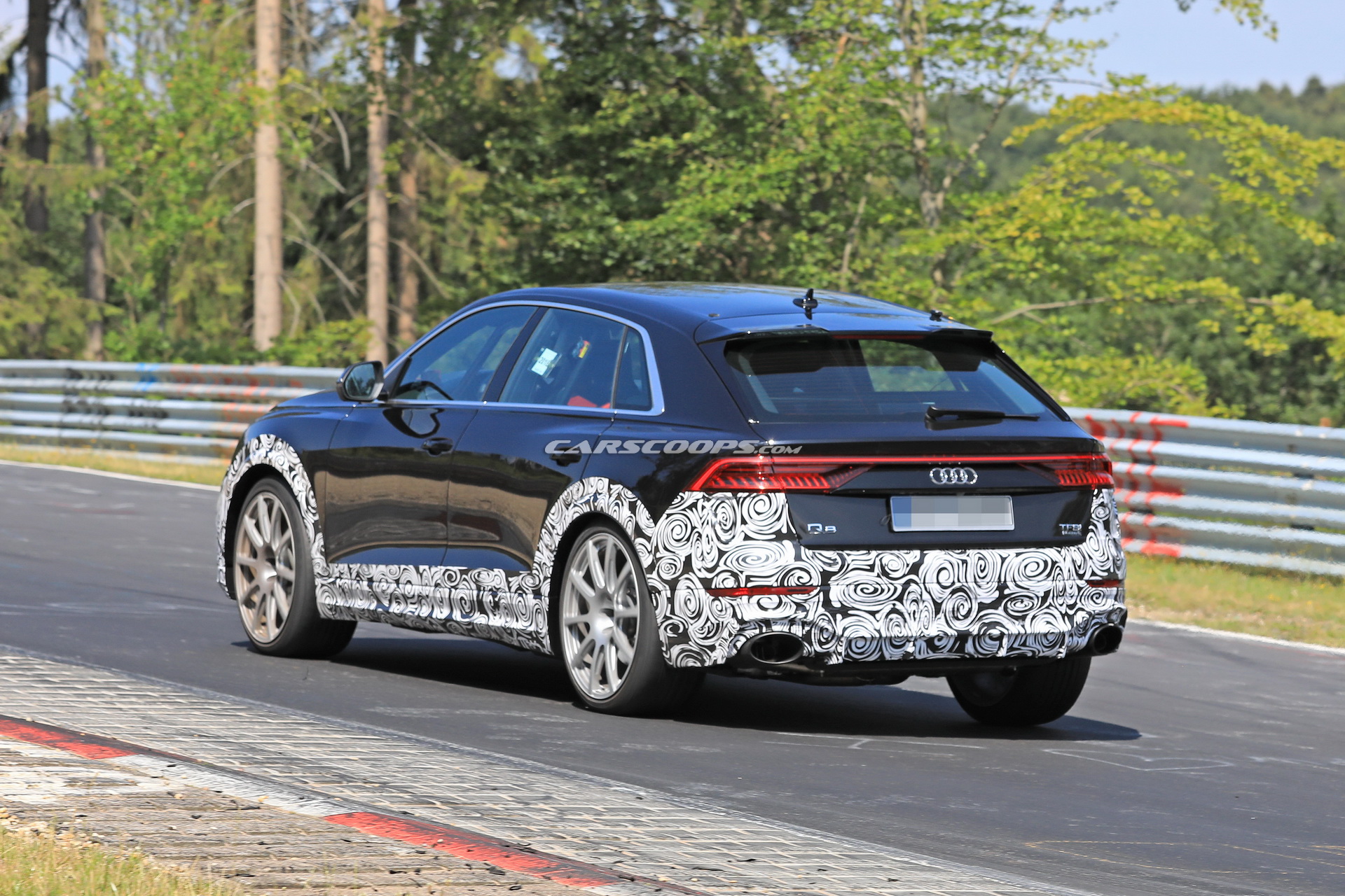 Audi-RS-Q8-20 2020 Audi RS Q8 Shows Up Wearing Its Angry Production Clothes (Updated)