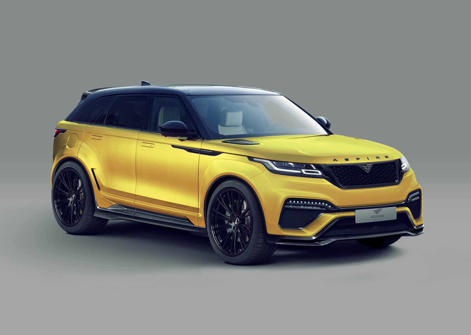 Aspire-Velar-2018-Front-Yellow copy Aspire Design Gives The Range Rover Velar A Wider Stance