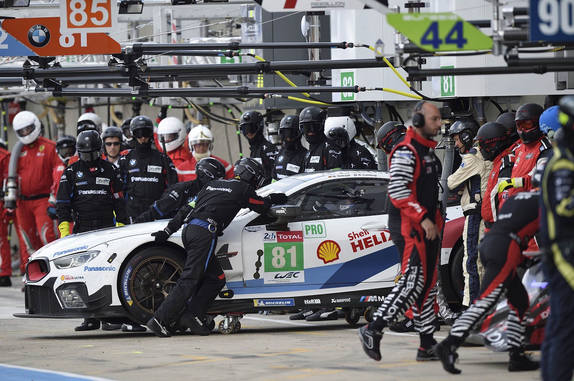 bmw-m8-gte-le-mans-test-day-G BMW Runs At Le Mans For The First Time In Seven Years