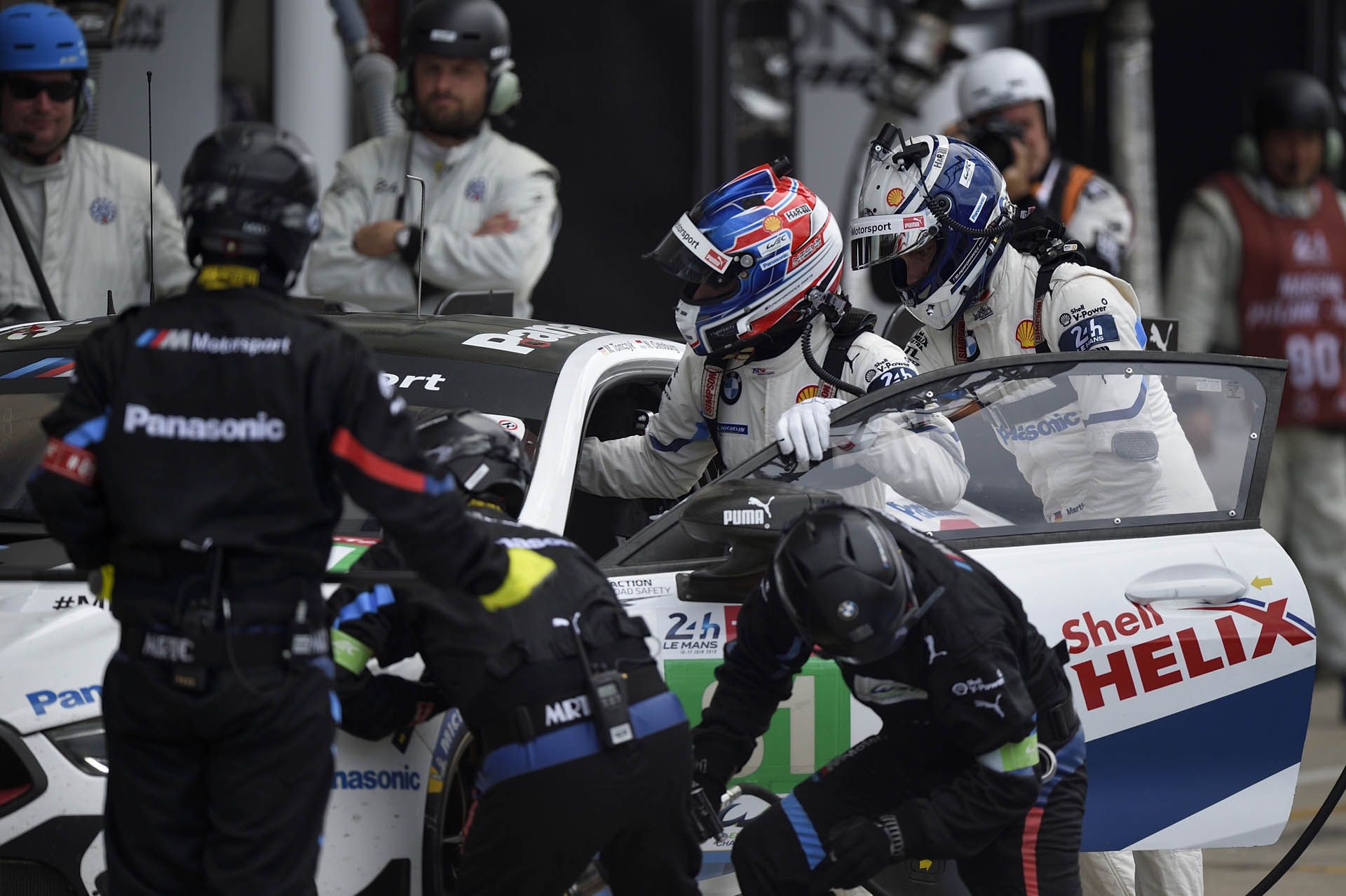 bmw-m8-gte-le-mans-test-day-I BMW Runs At Le Mans For The First Time In Seven Years