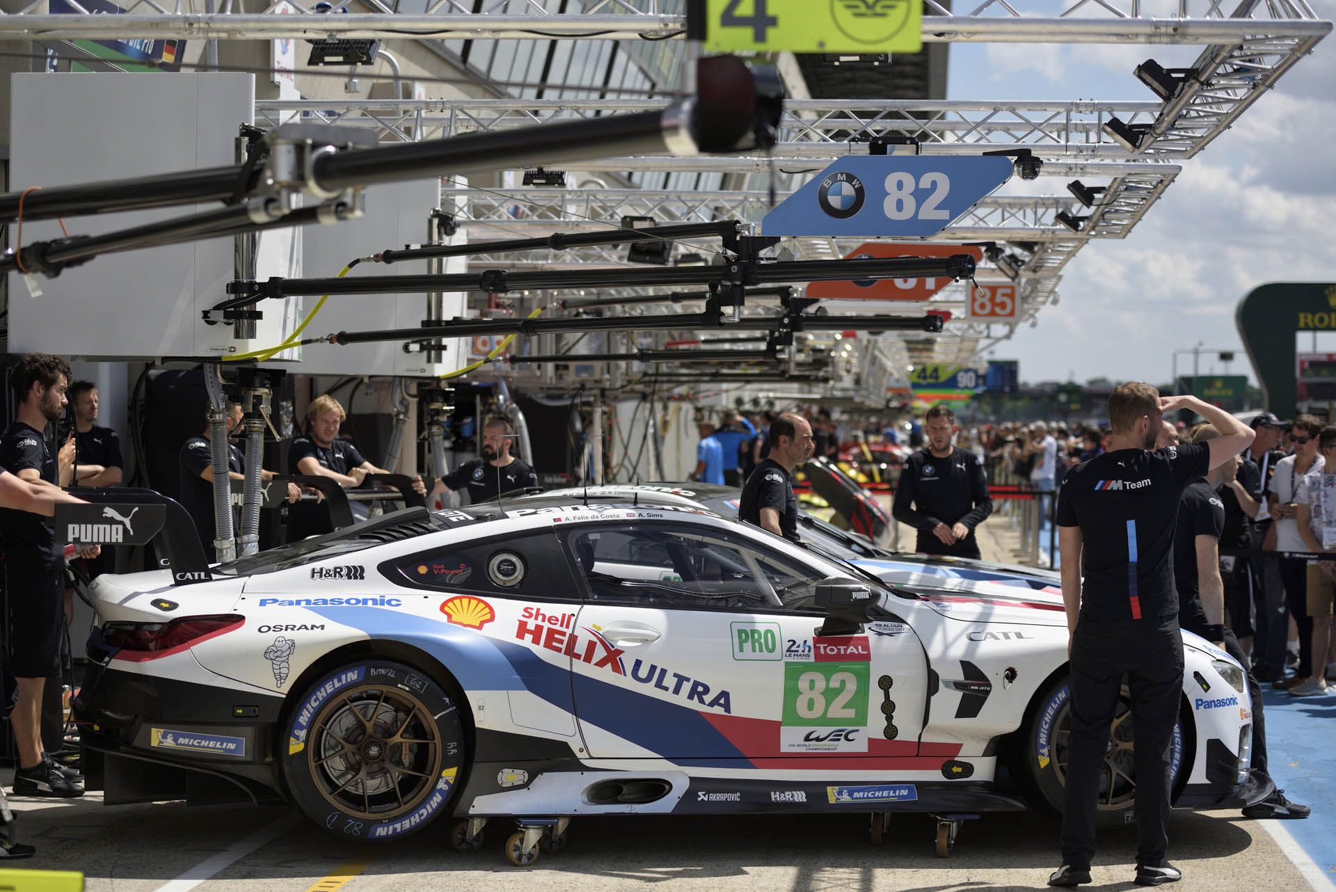 bmw-m8-gte-le-mans-test-day-N BMW Runs At Le Mans For The First Time In Seven Years