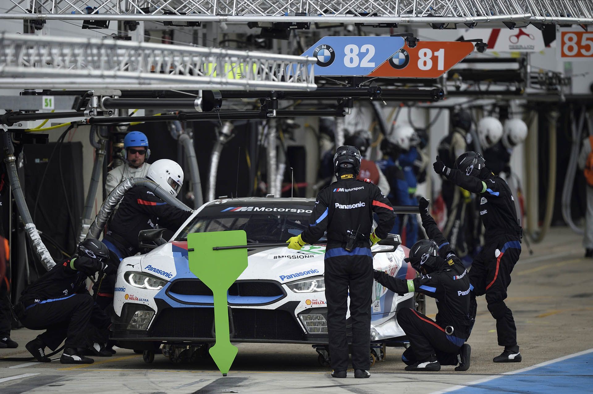 bmw-m8-gte-le-mans-test-day-V BMW Runs At Le Mans For The First Time In Seven Years