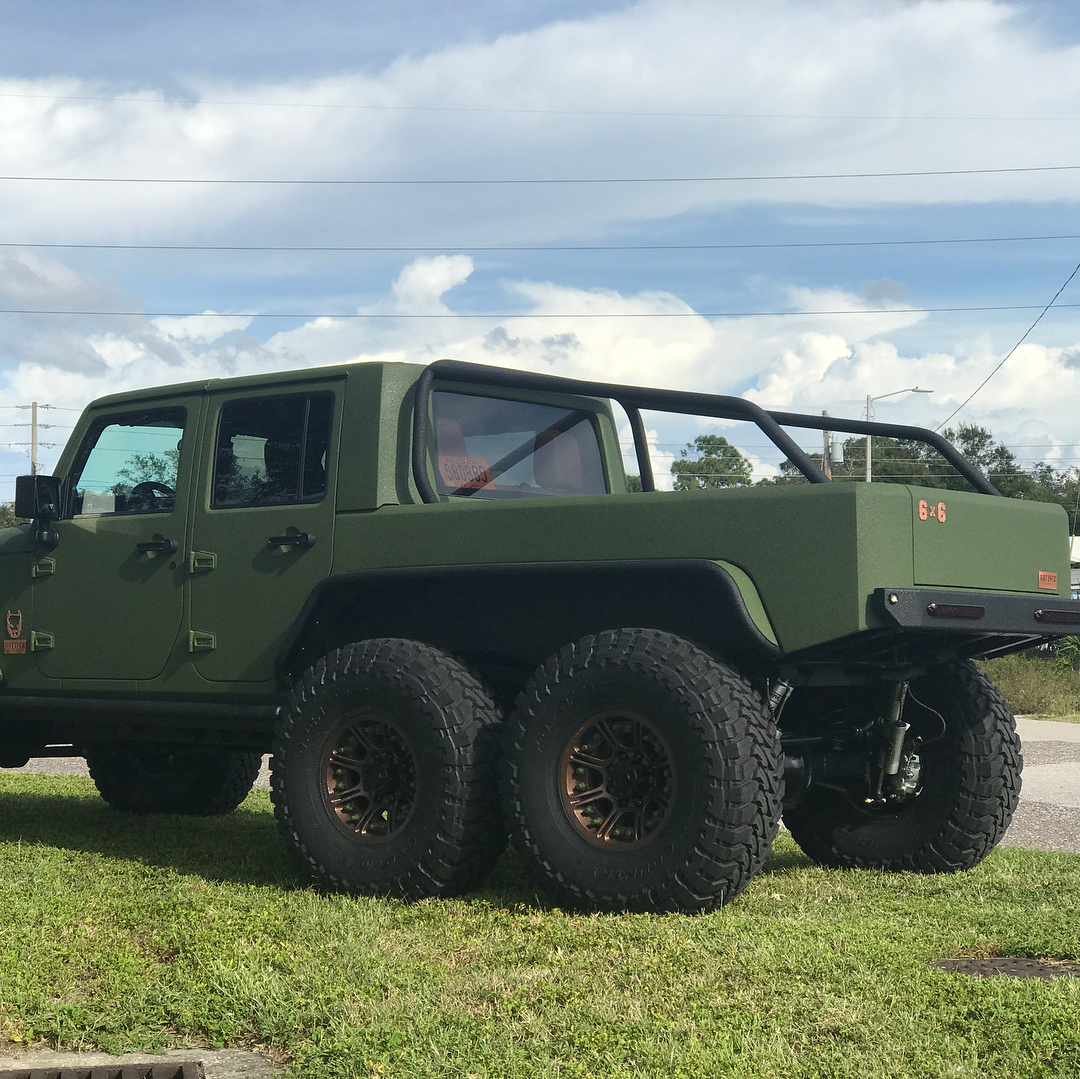 jeep-wrangler-6x6-bruiser-conversions-17 Bruiser Conversions 6×6 Is A Six-Wheel Jeep Wrangler With A 450HP LS3 V8