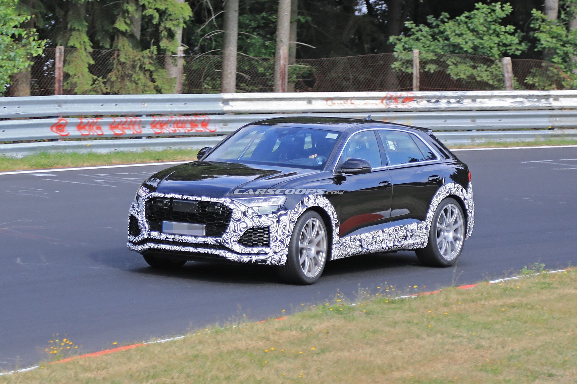 Audi-RS-Q8-11 2020 Audi RS Q8 Shows Up Wearing Its Angry Production Clothes (Updated)