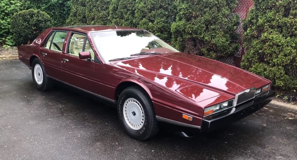  Classic Aston Martin Lagonda Is The King Of Weirdness In The Car World