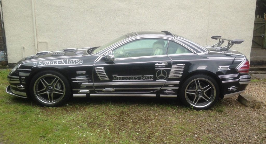  This Mercedes-Benz SL350 Really Does Have Jaw-Dropping Looks