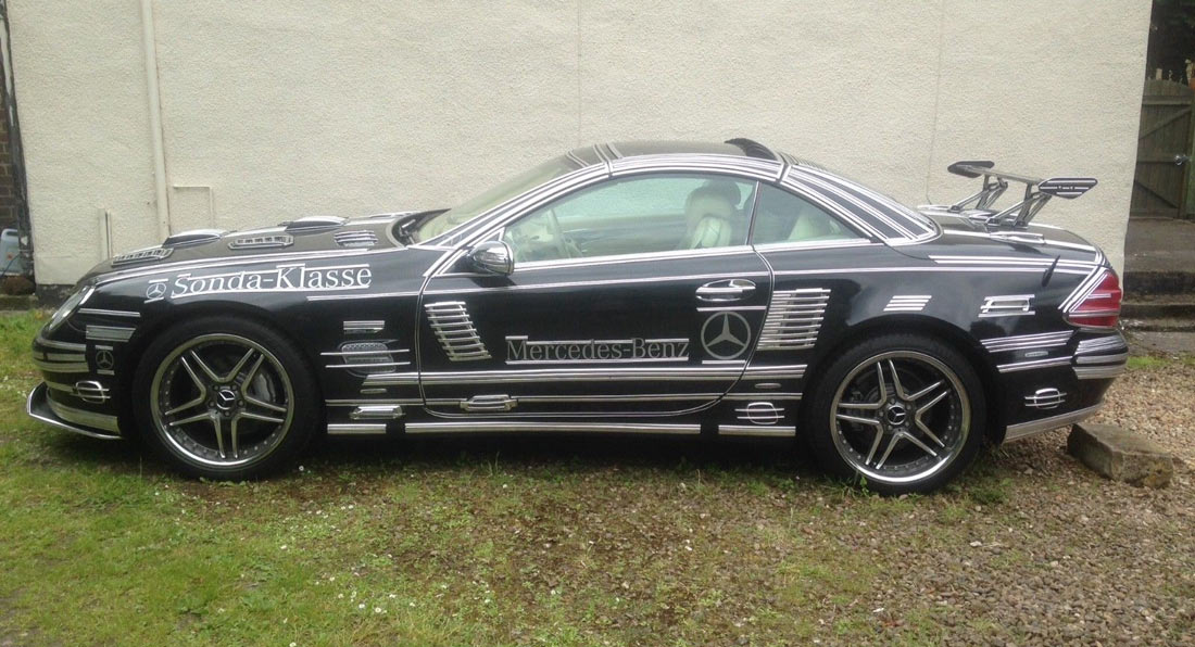 This Mercedes Benz Sl350 Really Does Have Jaw Dropping Looks